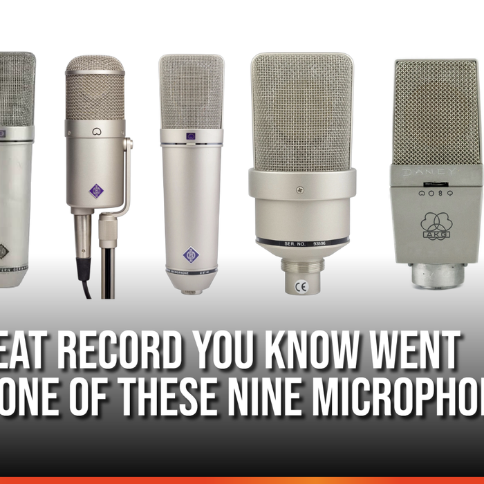 Every Great Record You Know Went Through One of These Nine Microphones