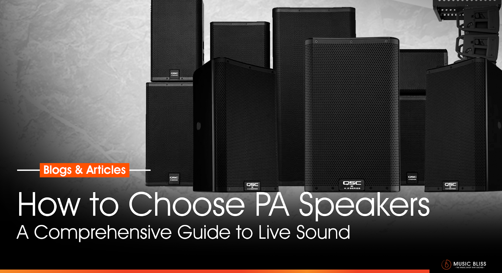 How to Choose PA Speakers?