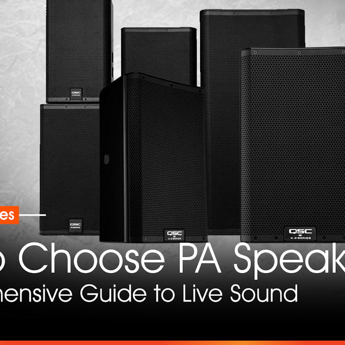 How to Choose PA Speakers?