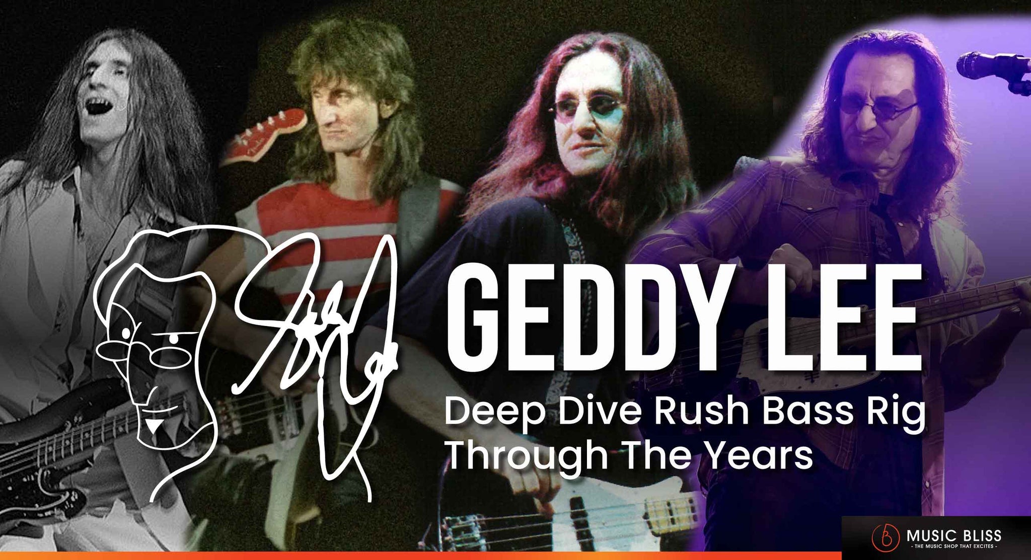 Deep Dive: Geddy Lee's Rush Bass Rig Through The Years