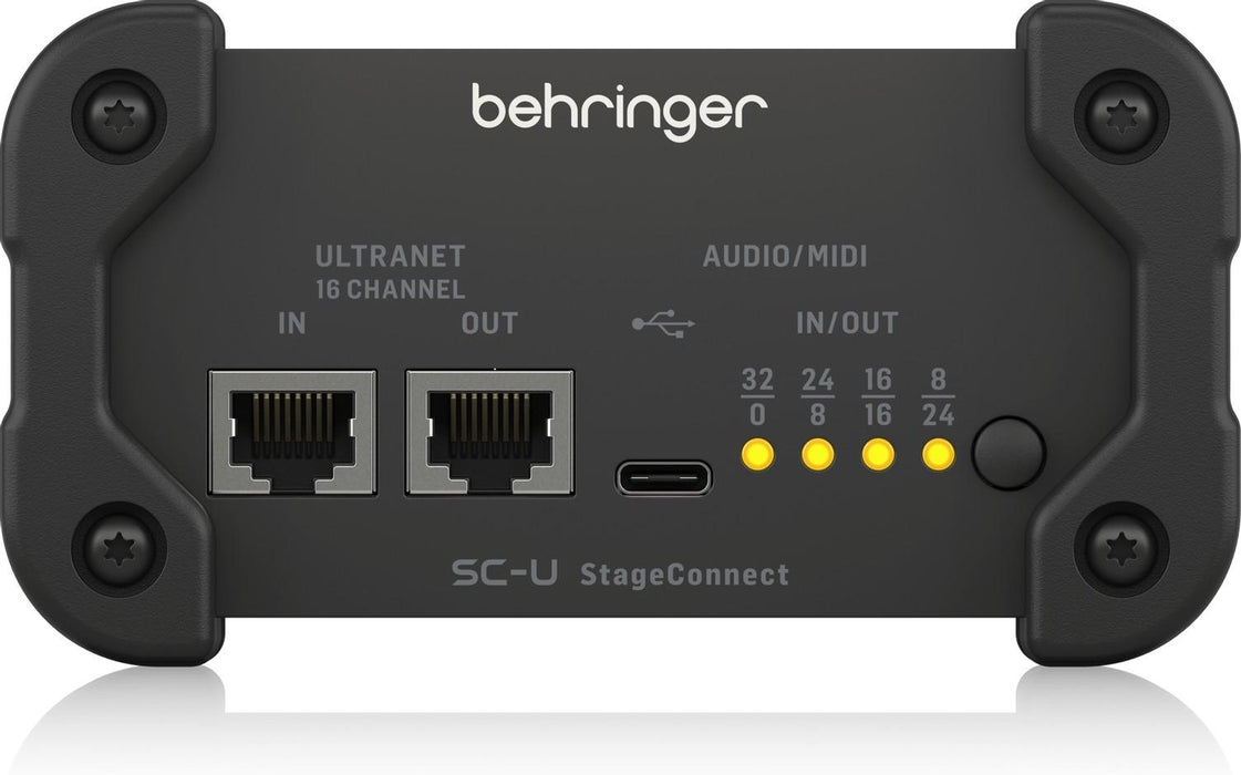Behringer SC-U StageConnect Interface Bridge to Multi-Channel USB I/O ...