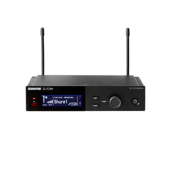 Shure SLXD14D+ Dual Wireless Bodypack System