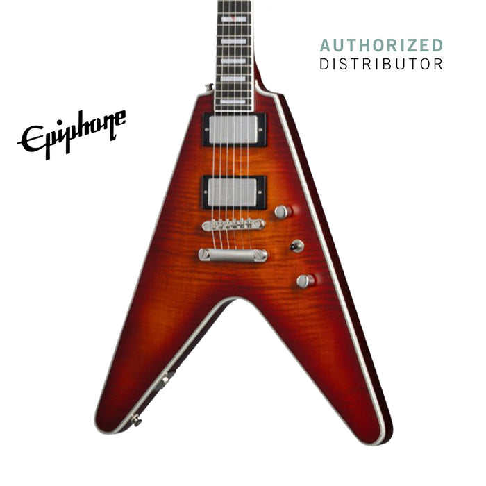 Epiphone Flying V Prophecy Electric Guitar - Aged Bengal Tiger Burst