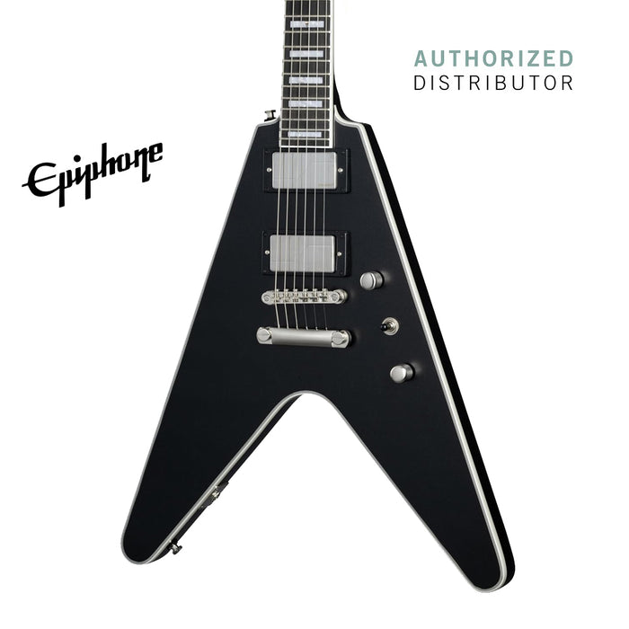 Epiphone Flying V Prophecy Electric Guitar - Aged Jet Black Metallic