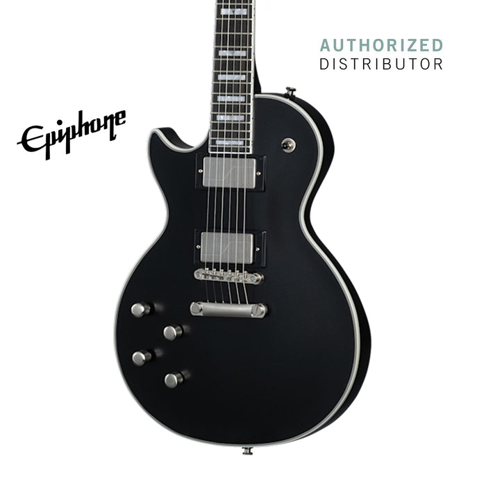 Epiphone Les Paul Prophecy Left-handed Electric Guitar - Aged Jet Black Metallic