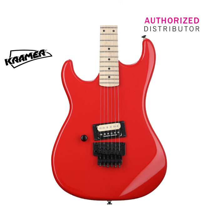 Kramer Baretta Left-handed Electric Guitar - Jumper Red