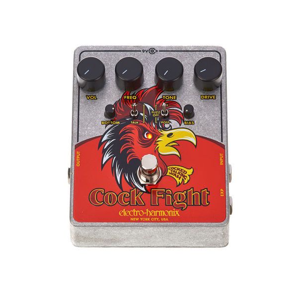 Electro Harmonix Cock Fight Cocked Talking Wah and Fuzz Pedal