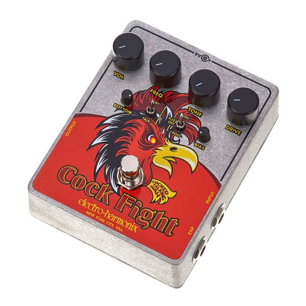 Electro Harmonix Cock Fight Cocked Talking Wah and Fuzz Pedal