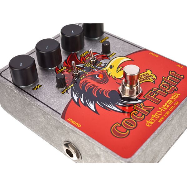 Electro Harmonix Cock Fight Cocked Talking Wah and Fuzz Pedal
