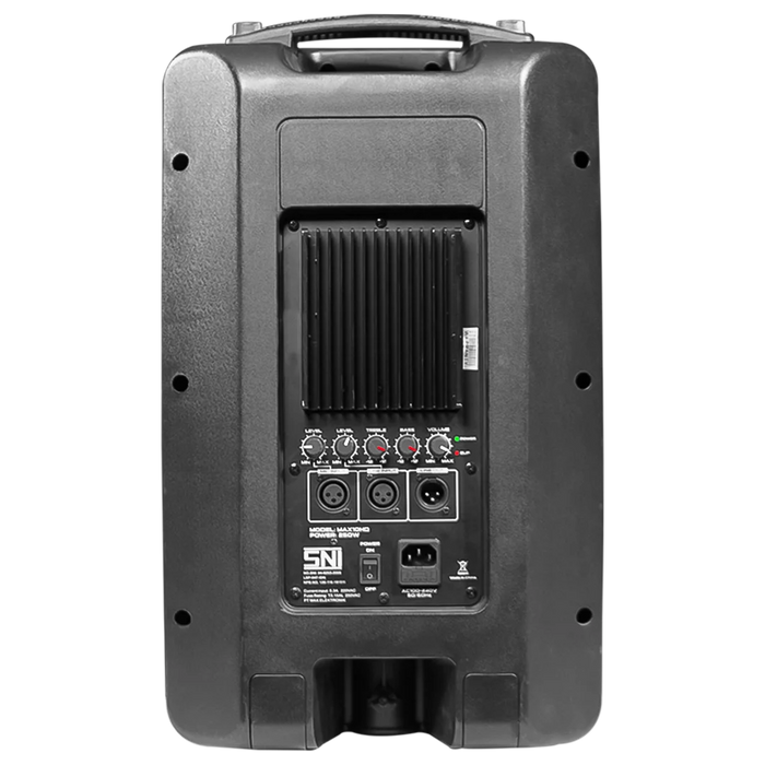 Baretone Audio MAX10HD 10" Portable Speaker (MAX-10HD)