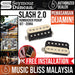 Seymour Duncan Slash 2.0 Humbucker Pickup Set - Zebra (Free In-Store Installation) - Music Bliss Malaysia