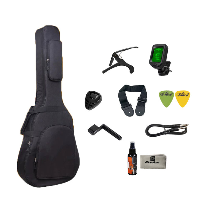 Ibanez AEGB24E Acoustic-Electric Bass Guitar - Black High Gloss