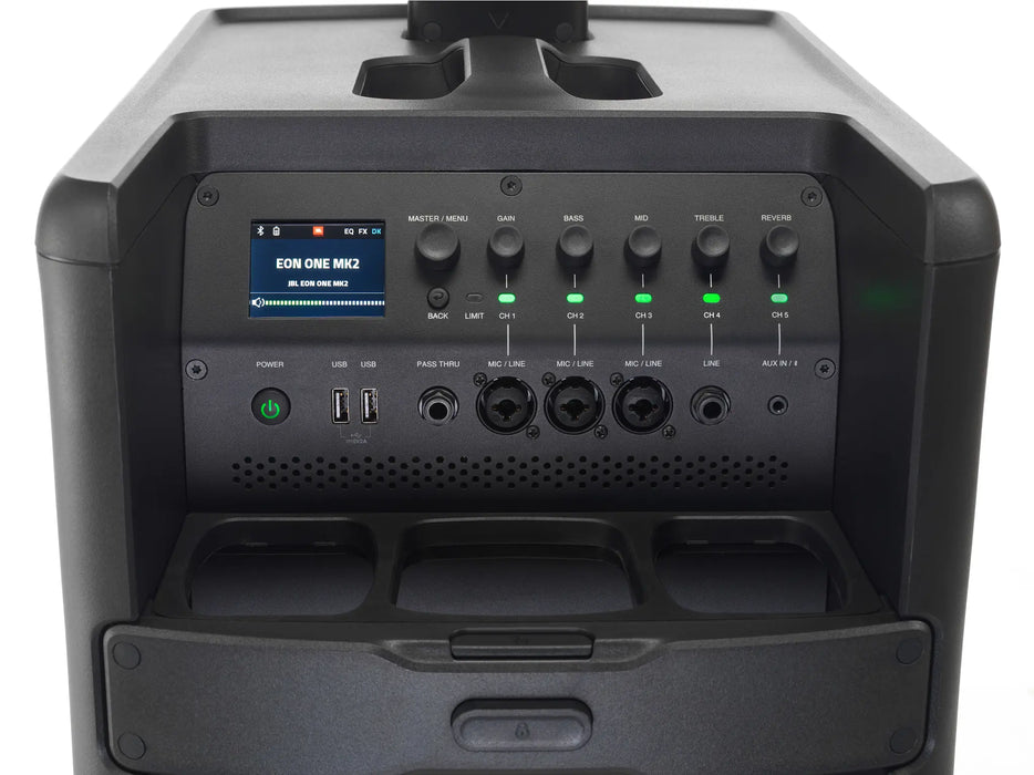 JBL EON One MK2 All-In-One Portable Battery-Powered PA System with Built-In Mixer and DSP