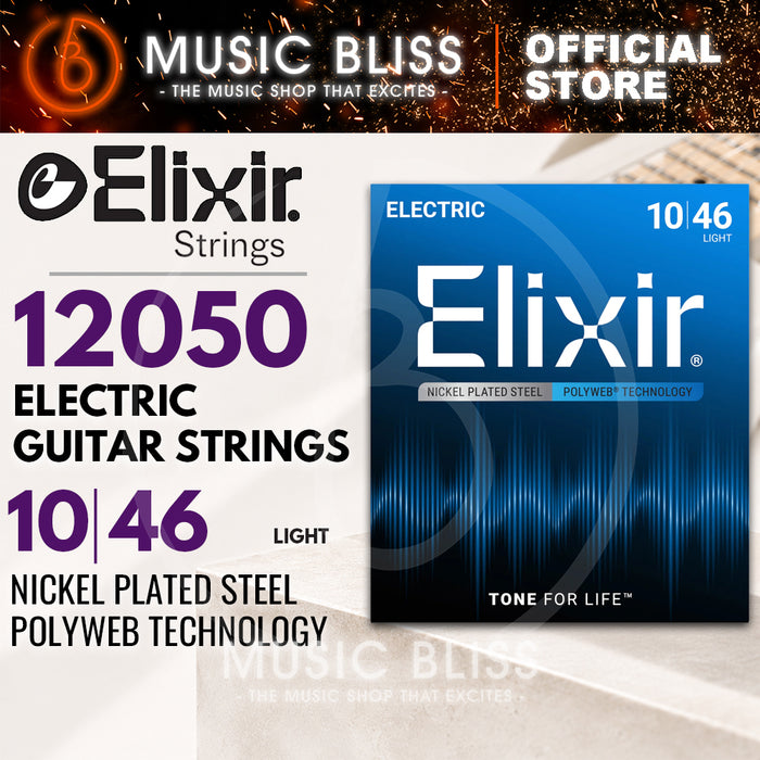 Elixir Strings Polyweb Electric Guitar Strings .010-.046 Light