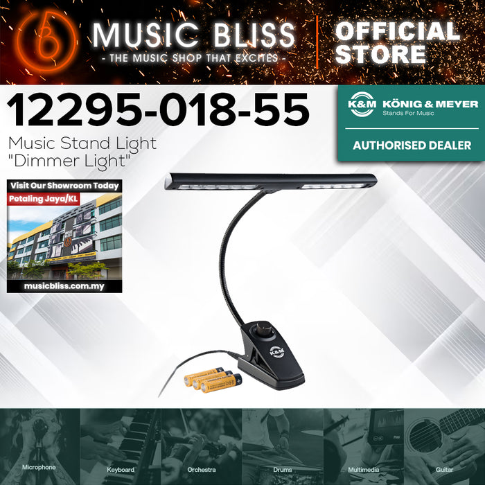 K&M 12295 Music stand light "Dimmer Light"