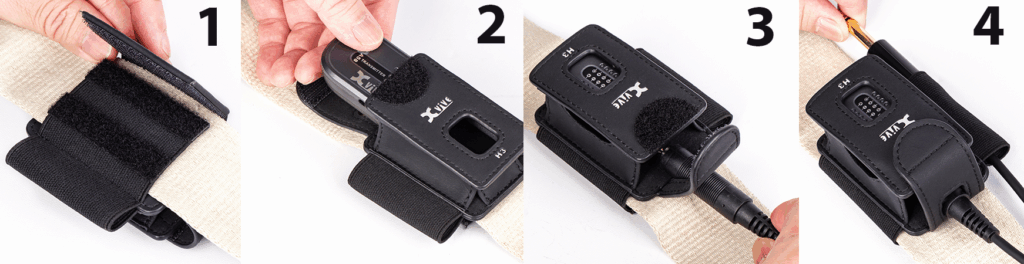 Xvive H3 Transmitter Strap Holder for Xvive A58 Guitar Wireless System