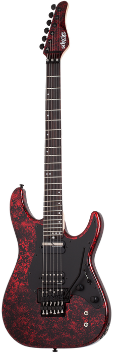 Schecter Sun Valley Super Shredder FR-S Electric Guitar - Red Reign - Music Bliss Malaysia