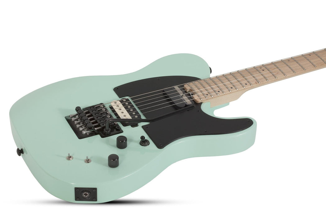 Schecter Sun Valley Super Shredder PT FR with Sustainiac - Sea Foam Green