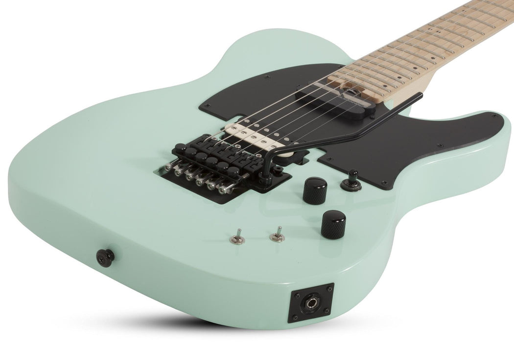 Schecter Sun Valley Super Shredder PT FR with Sustainiac - Sea Foam Green