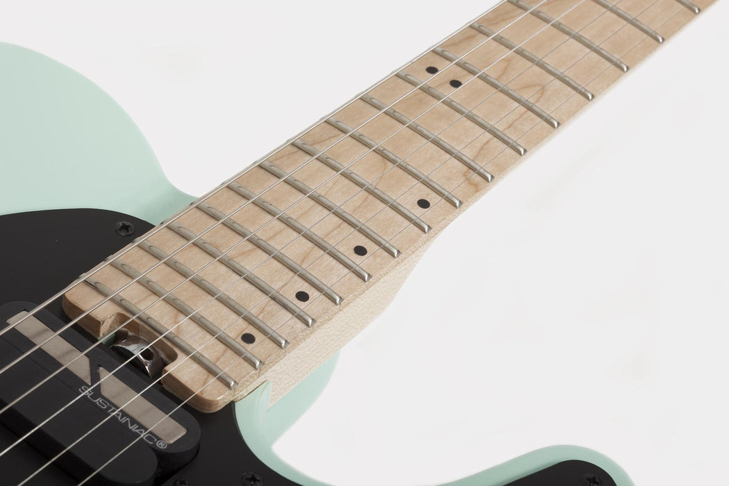 Schecter Sun Valley Super Shredder PT FR with Sustainiac - Sea Foam Green
