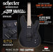 Schecter Sun Valley Super Shredder FR-S - Satin Black [MII] - Music Bliss Malaysia