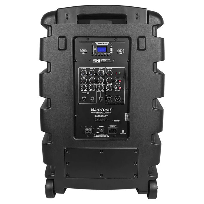Baretone Audio MAX12HB 12" Portable Speaker