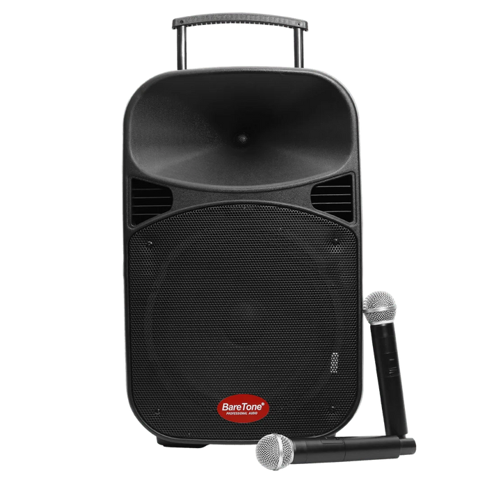 Baretone Audio MAX12MHWR 12" Portable Speaker