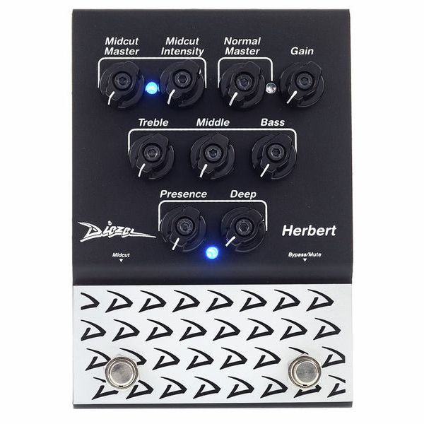 Diezel Herbert Pedal 2-channel Overdrive and Preamp