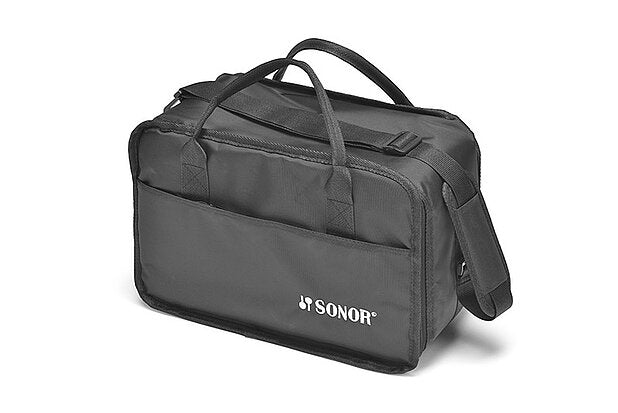 Sonor DP 672 Double Bass Drum Pedal, Double Chain, Base Plate, Smart Connect System with Docking Station with Bag