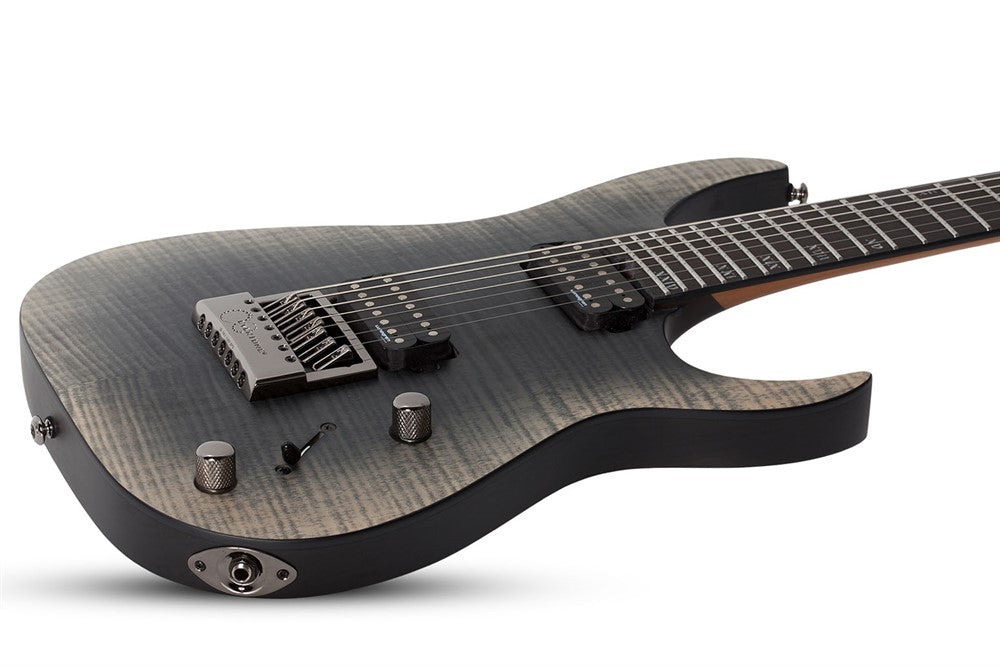 Schecter Banshee Mach-7 Evertune Left-Handed Electric Guitar - Fallout Burst