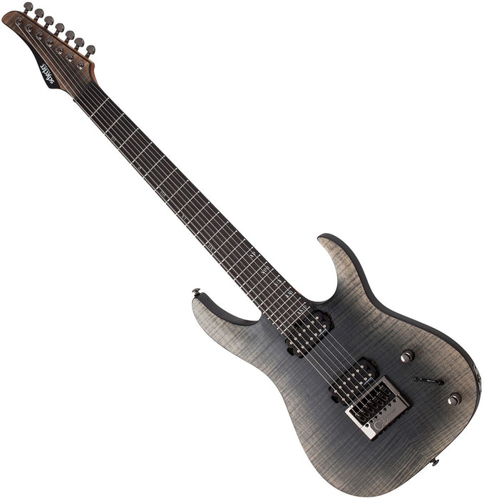 Schecter Banshee Mach-7 Evertune Left-Handed Electric Guitar - Fallout Burst