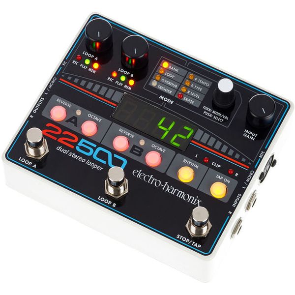 Electro Harmonix 22500 Dual Stereo Looper Pedal