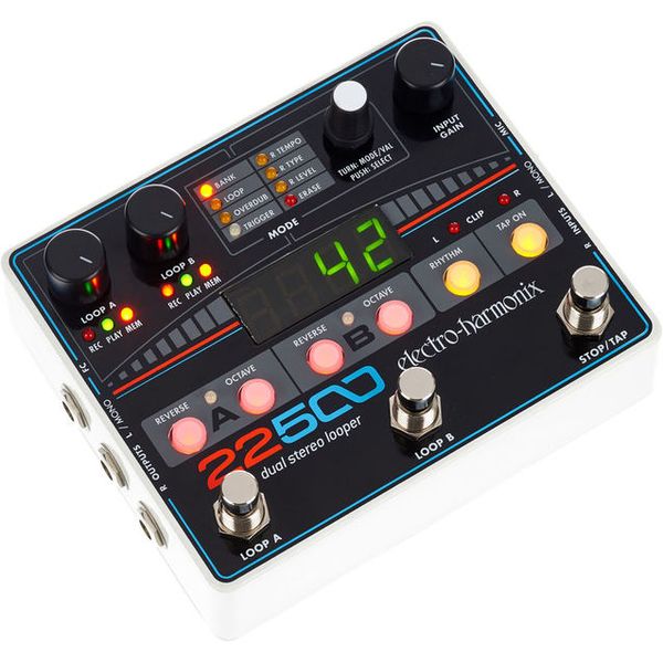 Electro Harmonix 22500 Dual Stereo Looper Pedal