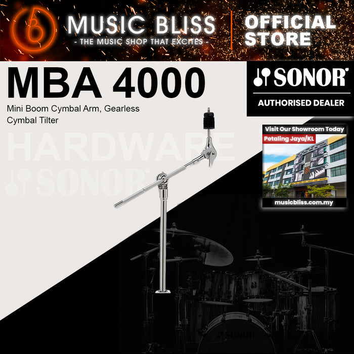 Sonor MBA 4000 Mini Boom Cymbal Arm, Gearless Cymbal Tilter