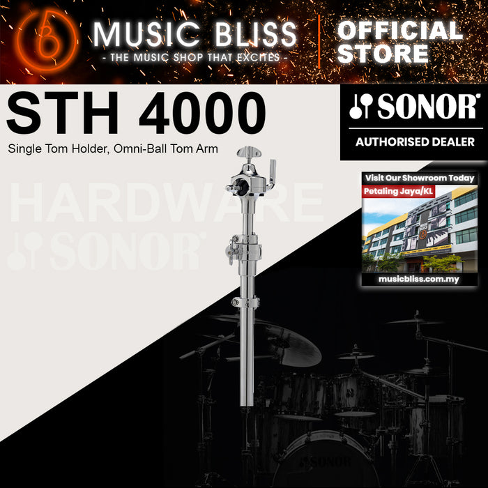 Sonor STH 4000 Single Tom Holder, Omni-Ball Tom Arm