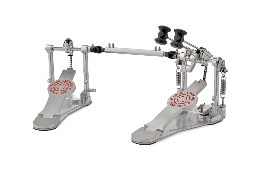 Sonor DP 2000 R S Double Pedal, Single Chain, Base Plate