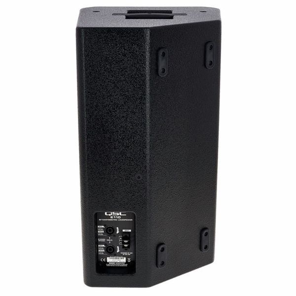 QSC E110 1200-watt 10 inch Passive Speaker - Black