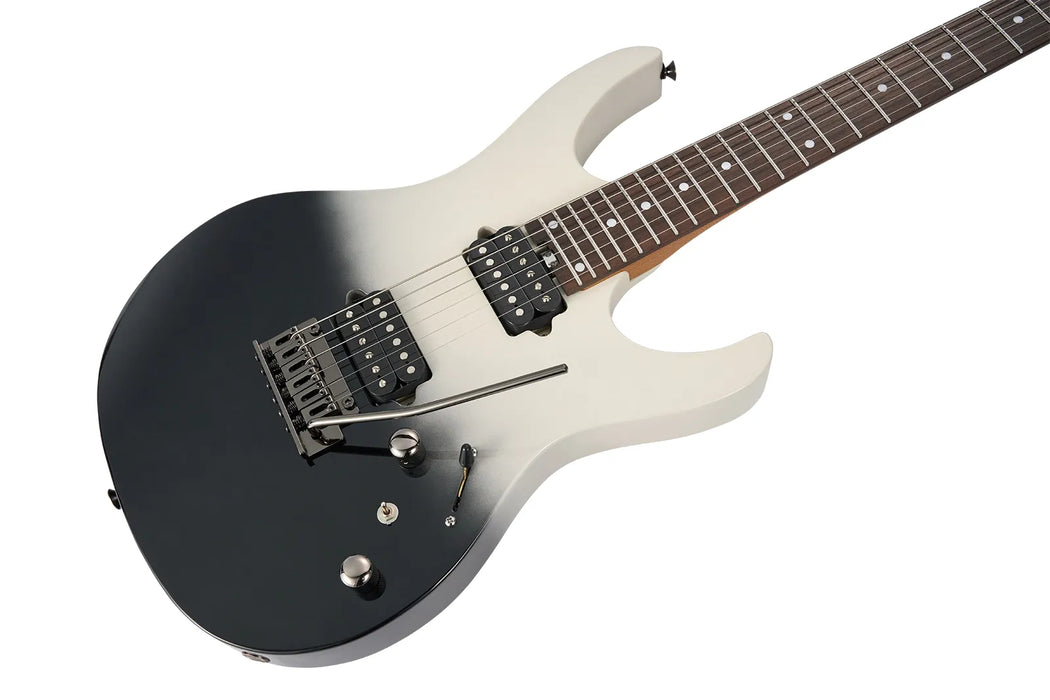 Mooer MMT50 Electric Guitar - Black White Gradient