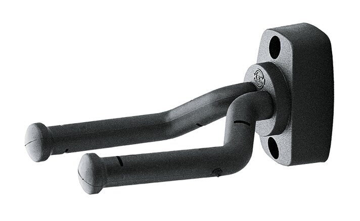 K&M 16280 Guitar Wall Mount - Black