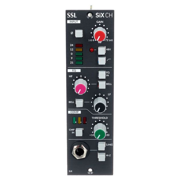 Solid State Logic SiX Channel 500 Series Channel Strip