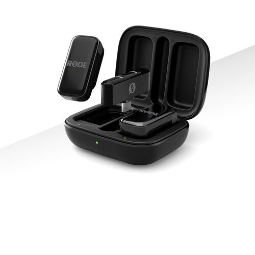 Rode Wireless Micro Camera Microphone Kit, USB-C - Black