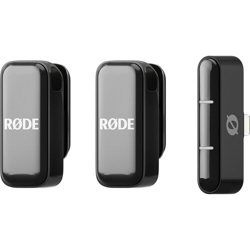 Rode Wireless Micro Camera Microphone Kit, USB-C - Black