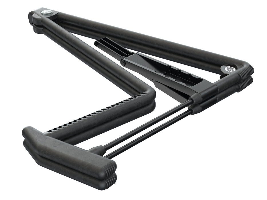 K&M 17580 Heli 2 Acoustic Guitar Stand - Black