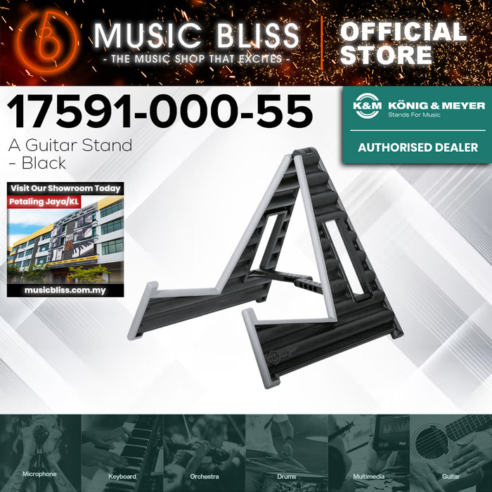 K&M 17591 Wave 10 Acoustic Guitar Stand