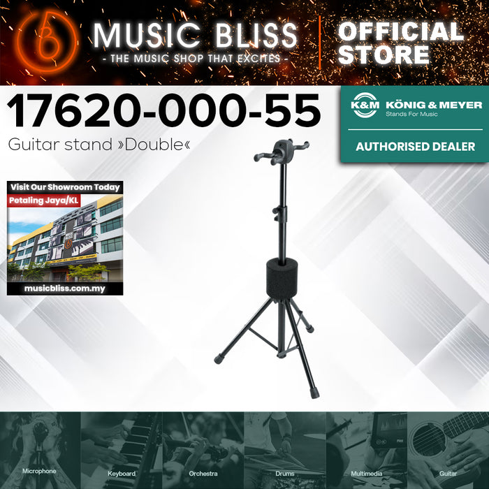 K&M 17620 Double Guitar Stand