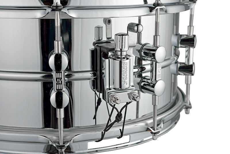 Sonor Kompressor Snare Drum 14" x 5.75", Steel, Chrome w/ 150th Ann. Badge