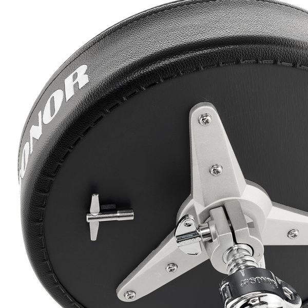 Sonor DT 4000 Drum Throne, Double Braced, Round Top, Cloth Seat, Spindle
