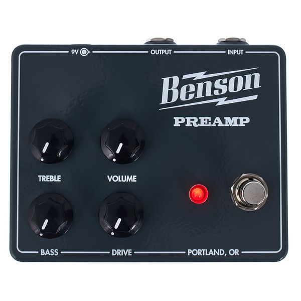 Benson Amps Preamp Guitar Effects Pedal | Music Bliss Malaysia