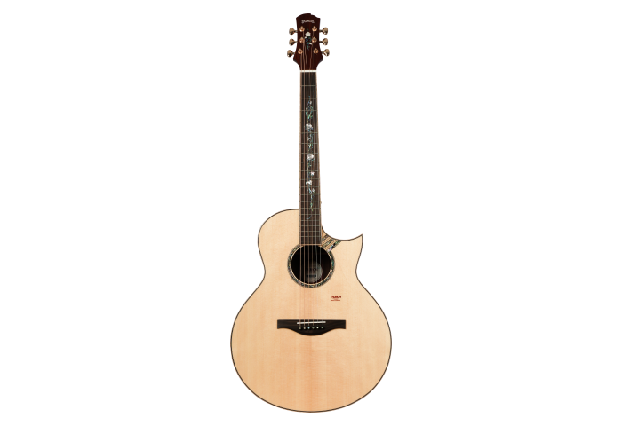 Trumon Summer 1988TFL All solid Sitka Spruce and East Indian Rosewood Acoustic Guitar with Pickup