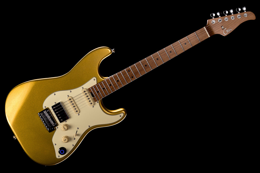 Mooer GTRS Standard S801 Intelligent Electric Guitar with Built-In Effects - Gold